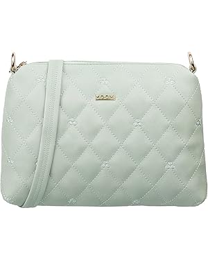 mochi women lightgreen zip top sling bag mochi women lightgreen zip top sling bag
