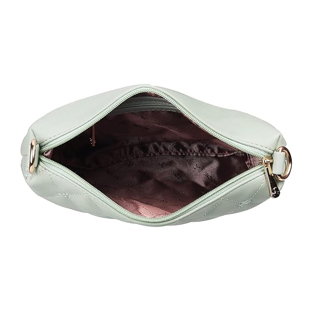 mochi women lightgreen zip top sling bag mochi women lightgreen zip top sling bag
