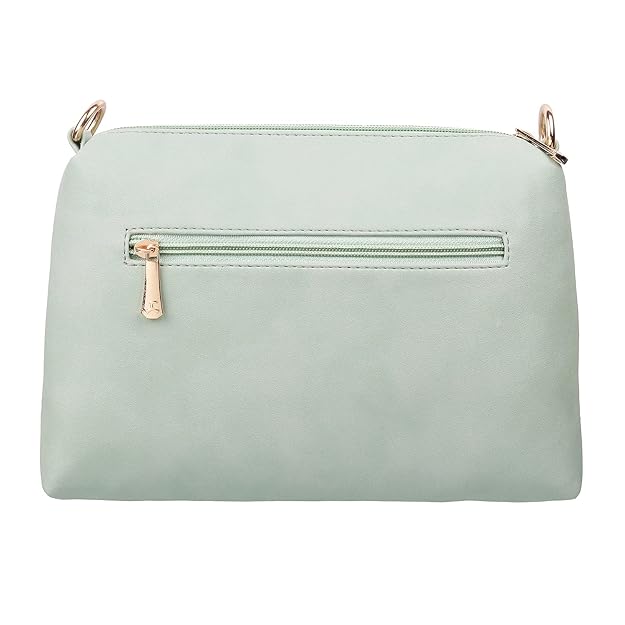 mochi women lightgreen zip top sling bag mochi women lightgreen zip top sling bag
